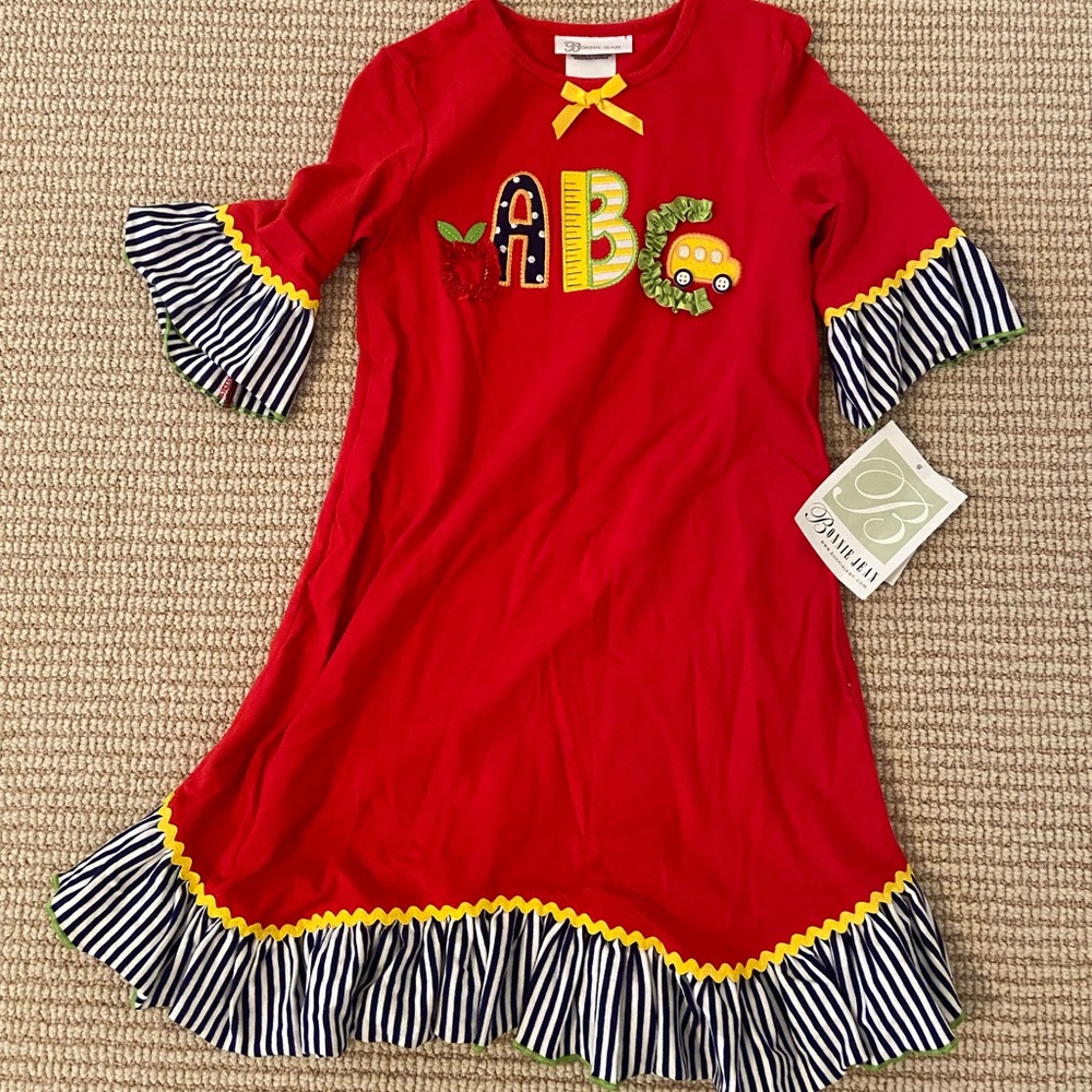 NWT Bonnie Jean ABC dress